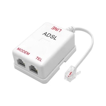 Afn008 Adsl Splitter - Modem Ve Telefon Sinyal Ayırıcı Filtre