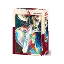 Hintli 1000 Parça Eğitici Tablo Puzzle Yapboz