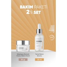 Salyangoz Ekstraktlı Onarıcı Bakım Kremi & Essential Care C Vitaminli Serum