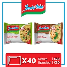 İndomie Karma Sebzeli 20 Adet + Spesiyal 20 Adet