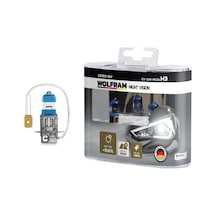 Ampul - 105 - 12v H3 55 Pk22s Nıght Vısıon 150 Fazla 20 - Edntrend - Beyaz Işık