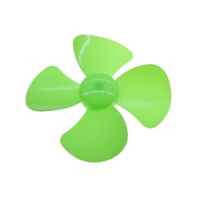 2 Adet - 4 Kanatlı Plastik Pervane 78Mm Deney Motorlar 4 Kanat