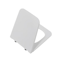 VitrA Equal Klozet Kapağı 119-003r009 Slim - Duroplast - Üstten Sıkmalı - Yavaş Kapanır - Kolay Sök-tak - Metal Menteşeli - Beyaz