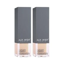 Güneş Koruyucu Spf35+ Nemlendirici Etkili Kremsi Likit Fondöten - Foundation 301 Soft Ivory 2 Paketi 0