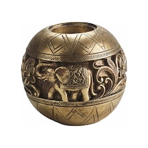 Pasabahce Fil Tealight Mumluk Gold - 1 Adet Sarı