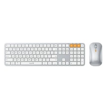 Protoarc Km100-a Beyaz Gümüş Bluetooth Mac Uyumlu Klavye Mouse Se Protoarc Km100-a Beyaz Gümüş Bluetooth Mac Uyumlu Klavye Mouse Se