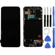 Te Samsung Uyumlu A40 A405f Çıtalı Lcd Ekran + Tamir Seti