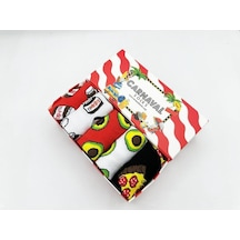 Carnaval Socks Unisex 5'li Tatlı Yiyecekler Tasarım Çorap Renkli