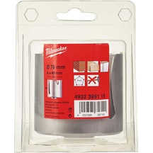 Milwaukee 76 Mm Tct Universal Elmas Delik Testere