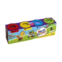 Nc-4105 Oyun Hamuru Maxi 4'lü Çok Renkli