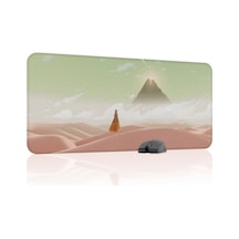 Journey Kaymaz Dikişli Kauçuk Oyuncu Mousepad V1 - 90x40 Xxl Gaming Mouse Pad Fare Altlığı