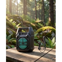 Kablosuz Hoparlör 10w 1200mah Şarjlı Fm Radyolu Uczzz1283hoparlör-1
