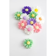 Bernami Mumluk Şamdanpinterest 10 Lu Renkli Papatya Mum Diğer