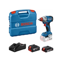 Bosch GDX 18V-285 Çift Akülü + GBA 18v 2.0AH+4.0AH Set