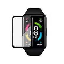 Honor Band 6 Birebir Ekranı Tam Kaplayan Slim Pet Ekran Koruyucu Col9928-şeffaf