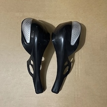 Xuweiwei 2pcs Off-road Motorcycle El Koruma Siyah Siyah Ve Turuncu Tasarım Kolay Montaj