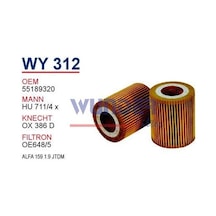 WUNDER WY312 YAĞ FİLTRESİ - OPEL ASTRA H 1.9 - VECTRA C 1.9 CDTI