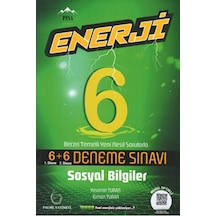 6. Sınıf Enerji Sosyal Bilgiler 6 + 6 Deneme Sınavı  -  Erman Turan  -  Palme Eğitim