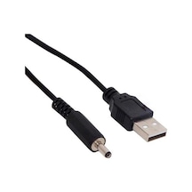 Powermaster Usb Jacklı Dc Şarj Kablo 3.5X1.35Mm Uç 1Mt