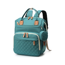 Büyük Kapasiteli Taşınabilir Anne Bebek Çantası Yeşil