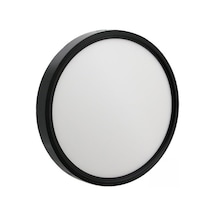 Nisaluce Epl-24sü/s 24w Siyah Metal Kasa Sıva Üstü Yuvarlak Led Slim Panel 1680lm Beyaz 6500k 30.000 Saat Ömür Genel