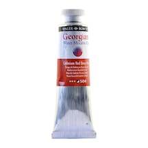 Dr Georgian Water Mixable Yağlı B 37 ML 504 Cadmium Red Deep Hue