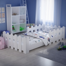 Tuliplifeyapımarket Tuliplife Montessori Karyola Beyaz Oval Köşe (512286022)