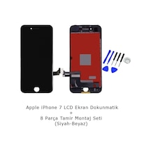 Apple Uyumlu iPhone 7 - 7G Lcd Ekran + Dokunmatik +Tamir Seti )