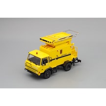 1:43 Atlas 1977 Berliet 620 Kb Truck 53 Surveillance De Lignes Aerinnes Piattaforma
