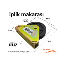 İplik Makarası Düz Tabla Tekerlek Çamaşırlık Makara Çamaşır Asma