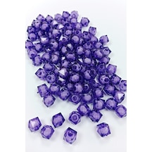 Küp Boncuk İçten Boncuklu Bileklik Çanta Boncuğu 10 Mm 50 Gr Efla