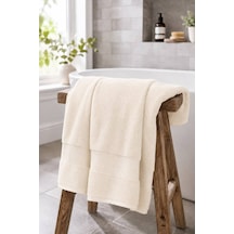Bath Serisi Ekru Renk Premium Yumuşacık Sıkı Dokuma Banyo-vücut Havlusu 70x140 Cm Ekru - 909138199 Ekru