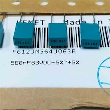F612jm564j063r 560nf 63v 5mm Polyester Kondansatör 50 Adet