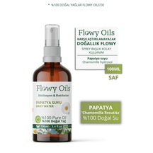 Flowy Oils Papatya Suyu Cam Şişe 100 ML