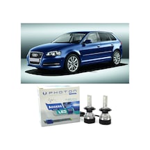 Audi A3 8p Led Xenon Kısa Far Ampulü H7 Access Yeni Seri Beyaz 2008 - 2012