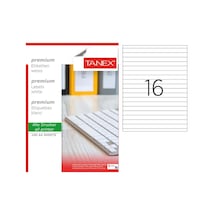 Tanex Tw-2163 Laser Etiket 100'lü Paket