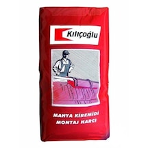 Kılıçoğlu Mahya Montaj Harcı Antrasit Renk 25 Kg
