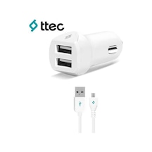 Ttec Speedcharger Duo Araç Şarj Cihazı Micro Usb 3.1A 2Cks02Um