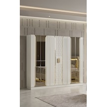 Merlin Mdf 6 Kapaklı Dolap