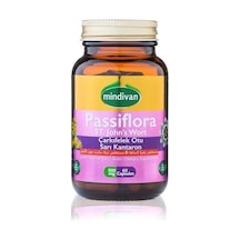 Mindivan Passiflora Çarkıfelek Otu Sarı Kantaron 500 Mg 60 Kapsül