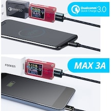 Prestigegoods Manyetik Mikro Usb Kablosu Mıknatıs Usb Tip C Telefon Şarj 3a Hızlı Şarj Android Veri Kablosu