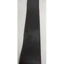 Opel Vectra Uyumlu Araç,araba,oto Direksiyon Kılıfı Delikli Kırmızı Dikişli