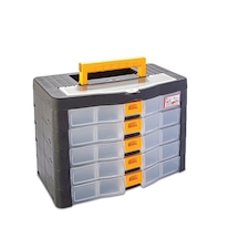 Süper Bag 5 Katlı Organizerli Çekmeceli Takım Çantası - Asr2071