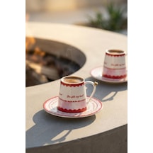 Acar Kaı-09266 Franny 6lı Kahve Fincan Takımı Çok Renkli