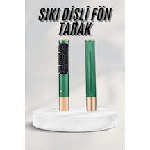 Gld-spt- Düzleştirici Fırça Saç Düzleştirici Arada Fön Tarak Taşınabilir