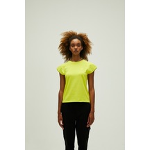 Bad Bear Mudra T-shirt Sülfür Yeşil Basic Kadın Tişört-yeşil Yeşil