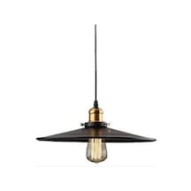 Mylights Retro Rustik Avize Siyah 40 Cm