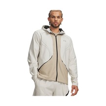 Under Armour Unstoppable+ Woven Jacket Erkek Günlük Ceket 6014718-110 Beyaz Beyaz