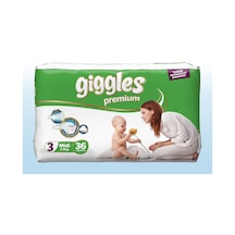 Giggles Bebek Bezi 3 Numara Midi 36 Adet