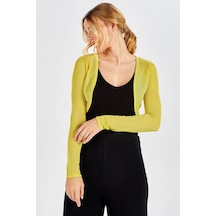 Peraluna Sarı File Bolero Sarı